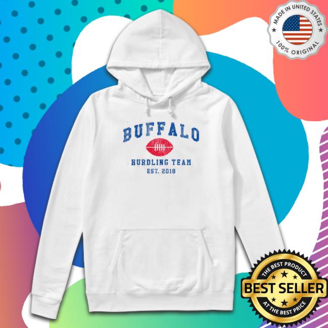 Official Buffalo Hurdling Team Est 2018 Hoodie Official Buffalo Hurdling Team Est 2018 Tee