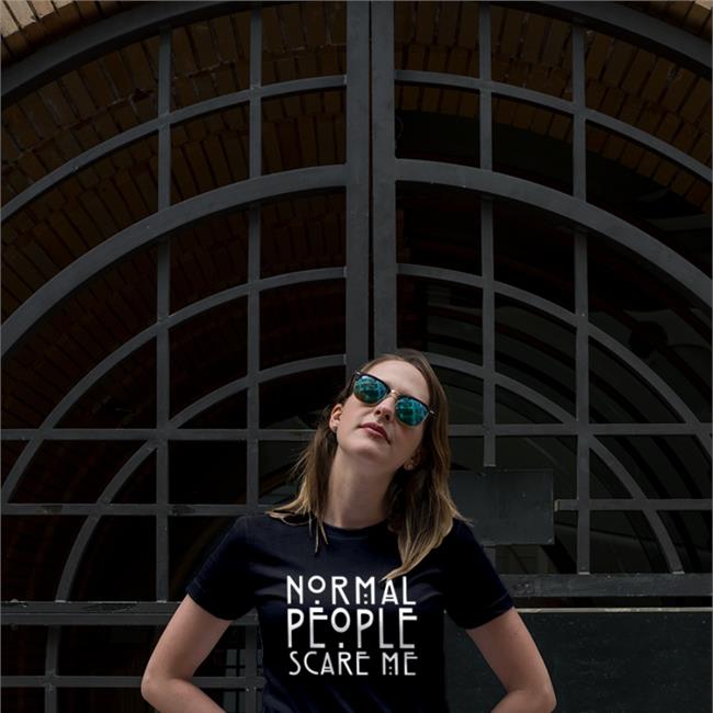 Teacaake Normal People Scare Me Shirt Blaire