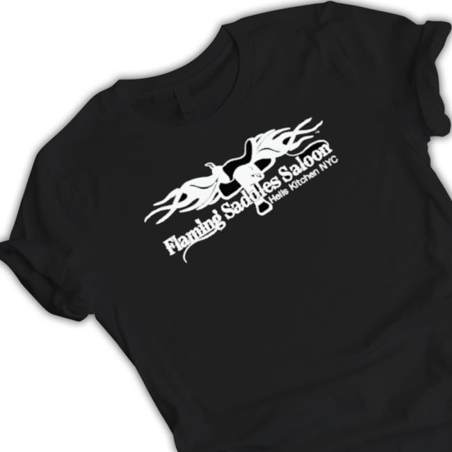Flaming Saddles Saloon Shirt