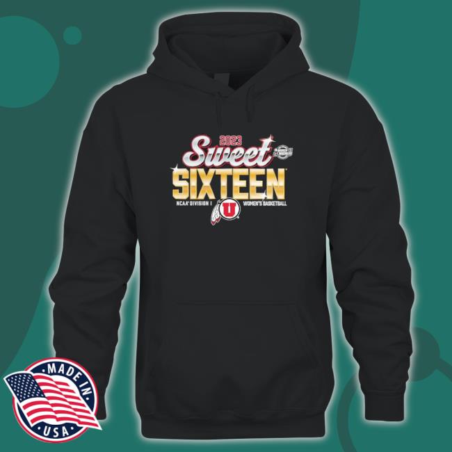 Utah Utes 2023 Sweet Sixteen March Madness Ncaa Division I Women’S Basketball Shirt
