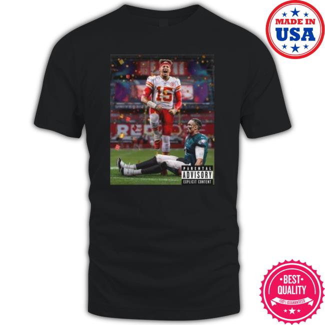 Kansas City Chiefs Vs Philadelphia Eagles Patrick Mahomes Victory Jalen Hurts Shirts