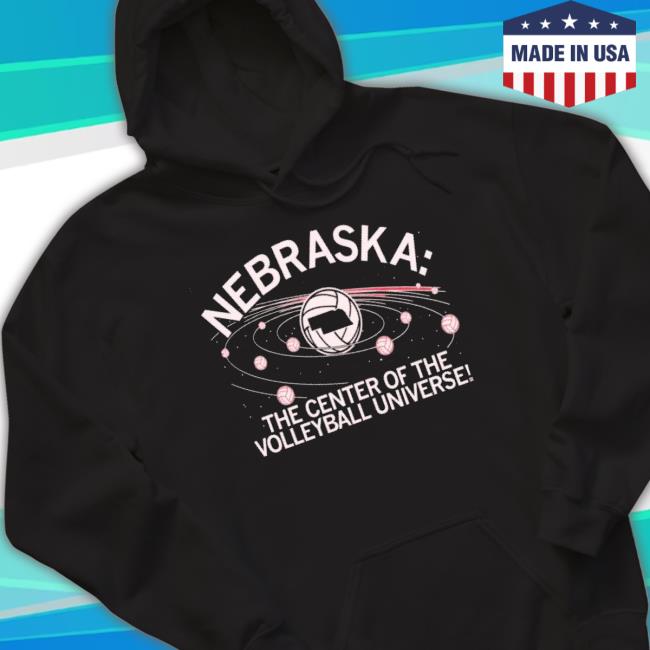Trending Nebraska The Center Of The Volleyball Universe Sweaters