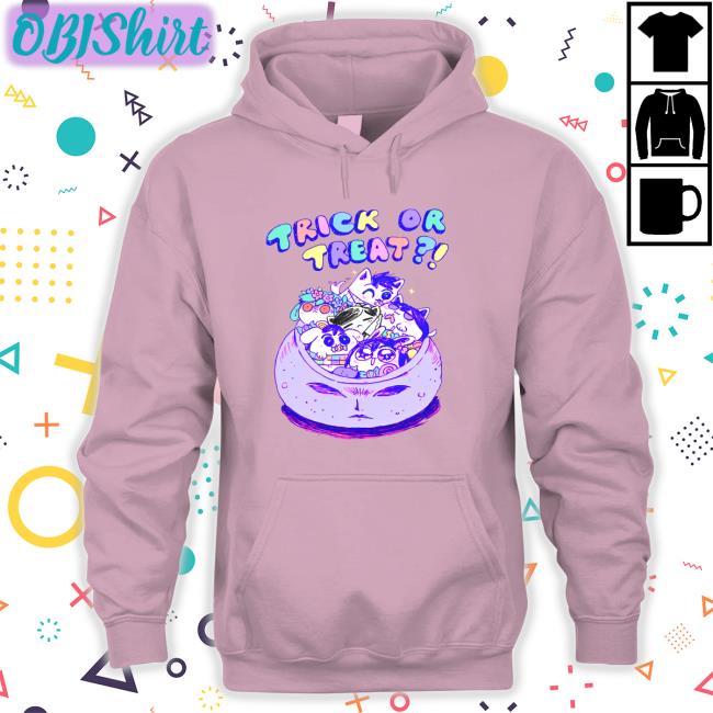 Omocat Trick Or Treat T Shirts