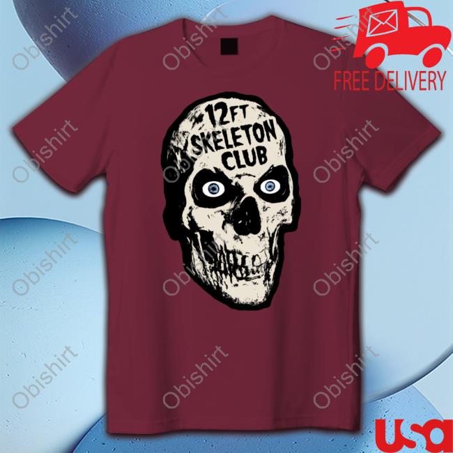 12Ft Skeleton Club Long Sleeve T Shirt