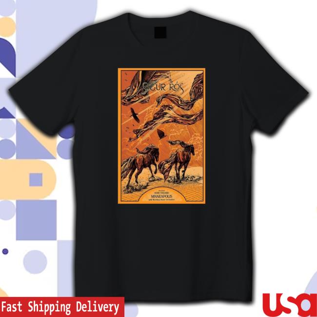 Official Sigur Ros 08.21.2023 State Theatre Minneapolis, Mn Poster Sweatshirt