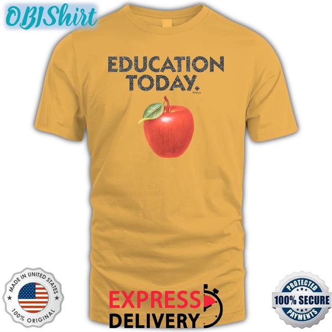 Education Today Tee Shirts Yunhyeong Song Wearing Education Today Tee
