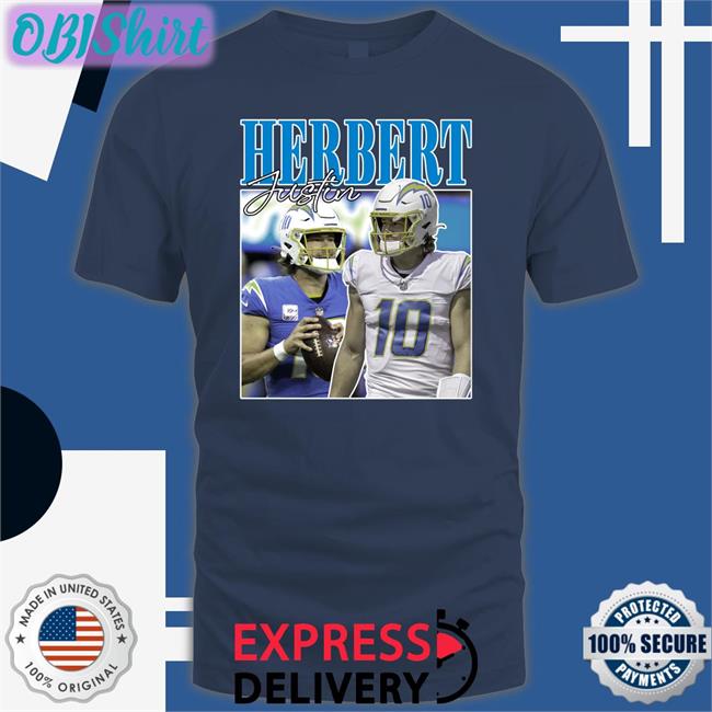 Los Angeles Chargers Justin Herbert Vintage 90S Hoodie