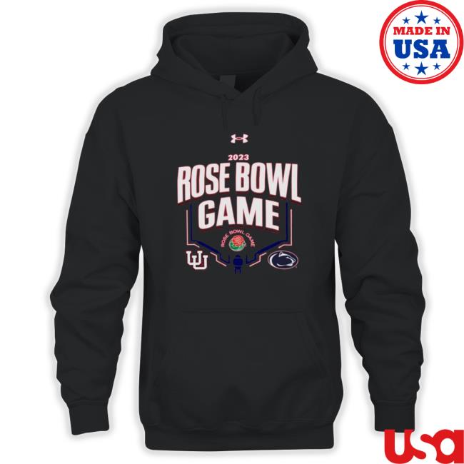 Utah Utes Vs Penn State Nittany Lions Rose Bowl Game 2023 Hooded Sweatshirt