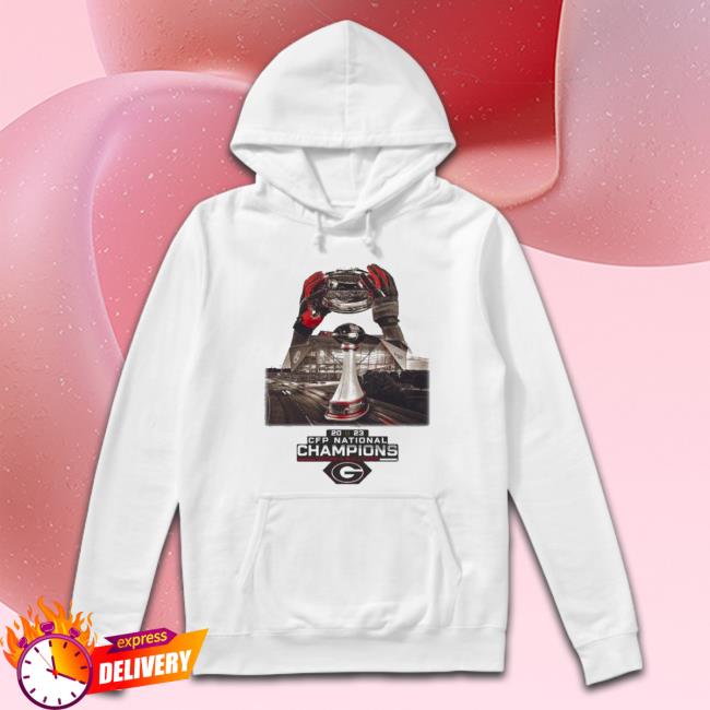 Georgia Bulldogs 2023 Cfp National Champions Mercedes-Benz Stadium Sweatshirt