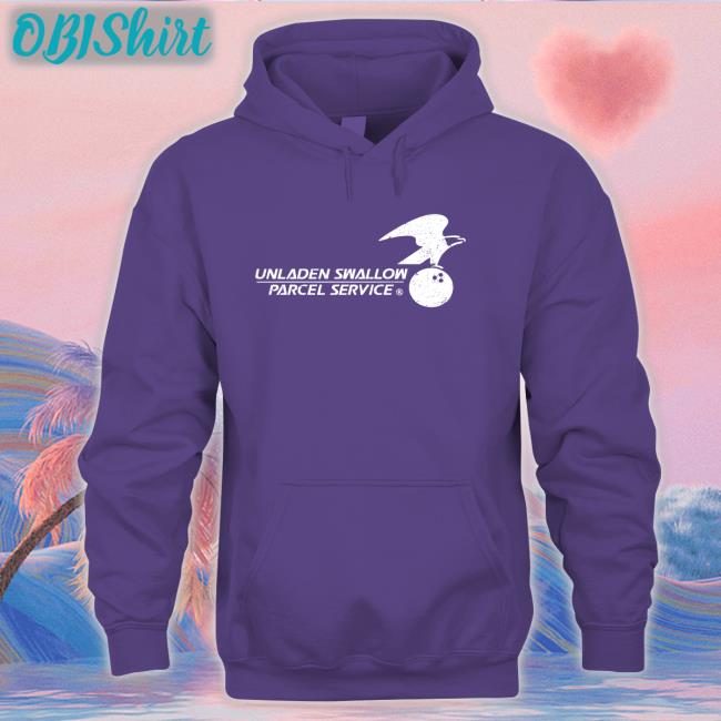 Unladen Swallow Parcel Service Hoodie