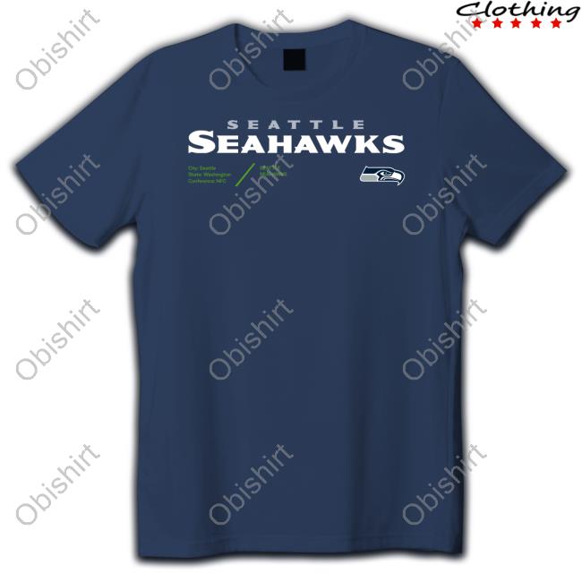 Pete Carroll Wearing Seattle Seahawks T Shirt
