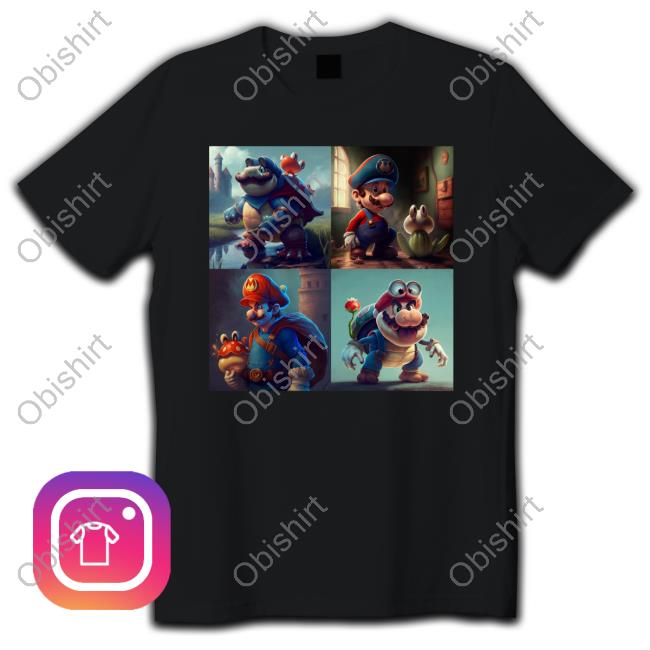 Jyve Super Mario In The Style Of Disney Shirts