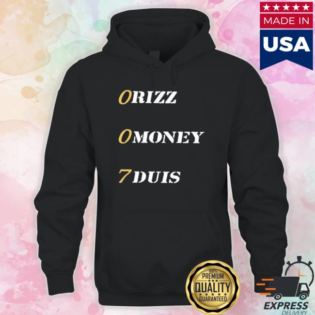 Official 007 Rizz Money Duis Long Sleeve Shirt