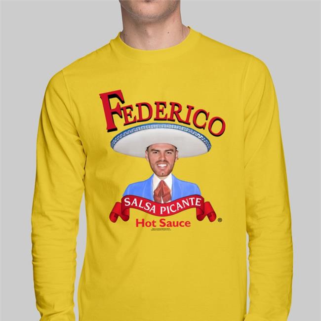 Federico Salsa Picante Hot Sauce Hoodie White