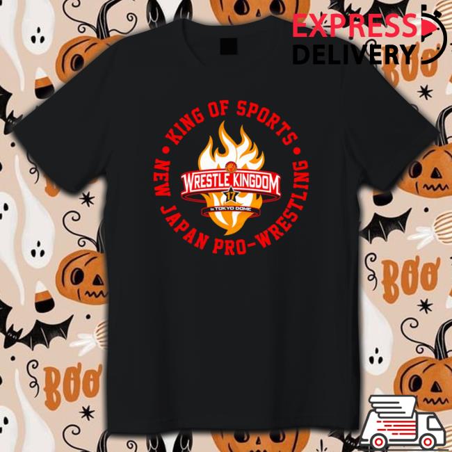 Wrestle Kingdom 17 In Tokyo Dome King Of Sports New Japan Pro-Wrestling Logo Crewneck Sweatshirt