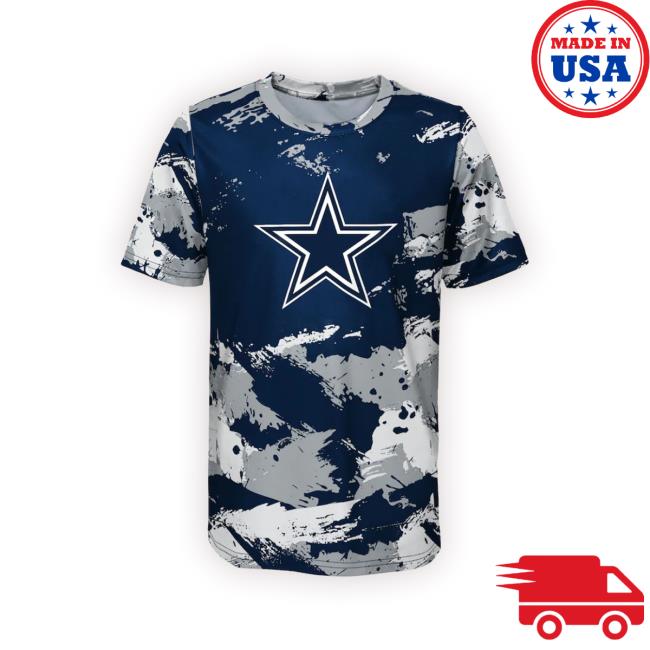 Official Dallas Cowboys Cross Pattern Hoodie Sweatshirt