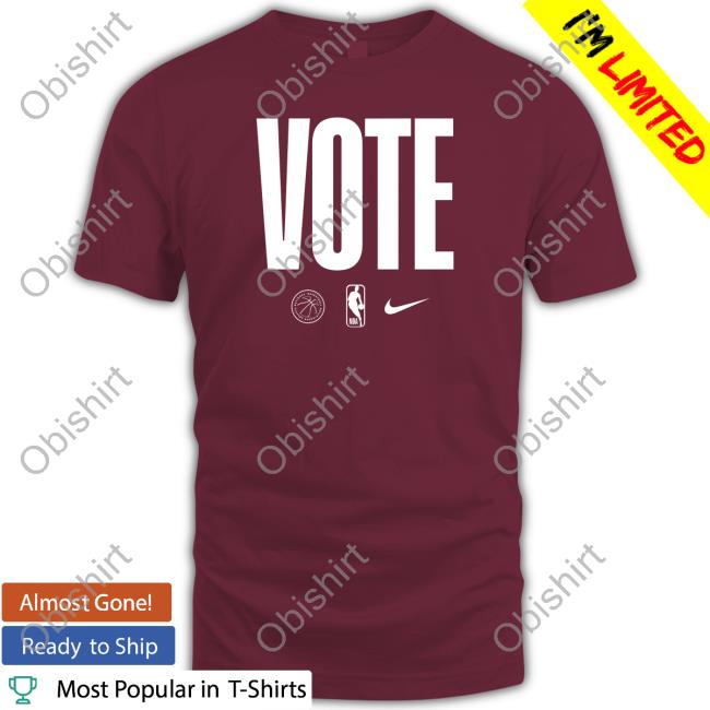 Jimmy Butler Wearing Vote Shirt Nba Players Wearing Vote Tee Shirt