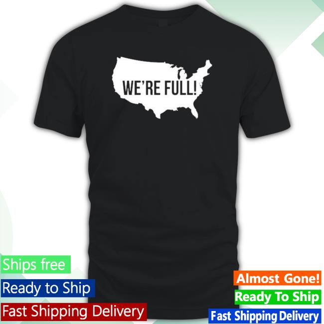 Official Usa Map We’Re Full Hoodie