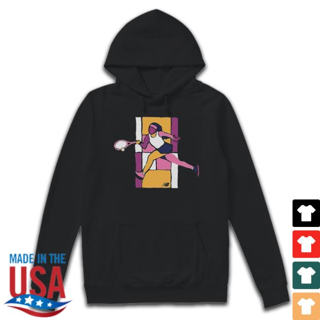 New Balance Coco Gauff Hooded Sweatshirt New Balance Coco Gauff Tee