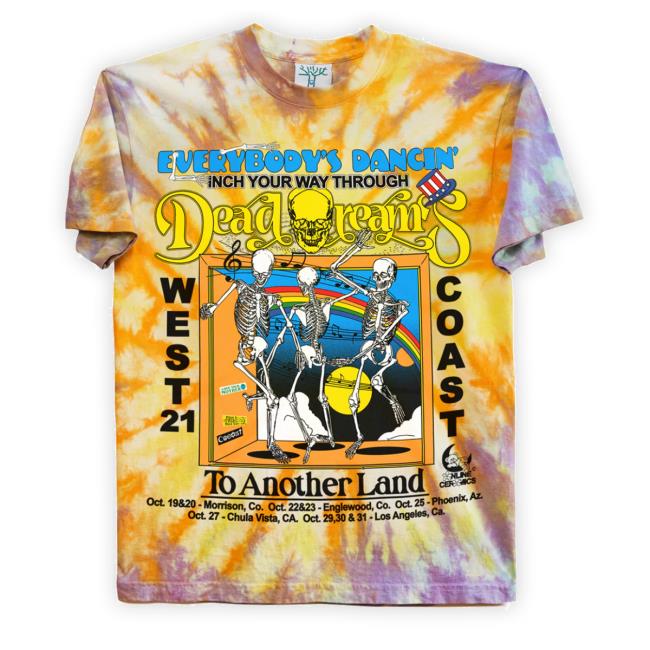 Dead Dreams - Hand Dyed at Our Studio in LA Tee Shirt