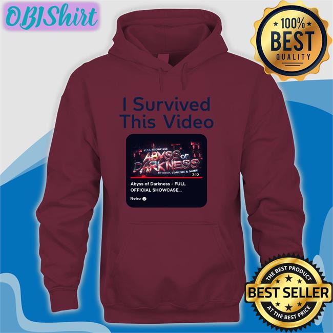 I Survived This Video Abyss Of Darkness Full Official Showcase Long Sleeve T Shirt