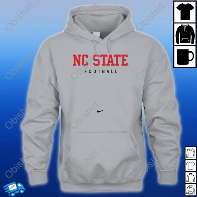 Nc State Football Hooded Sweatshirt