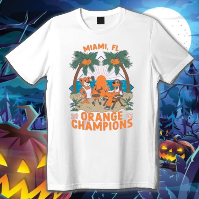 Orange 2022 Champions Miami Fl Tee