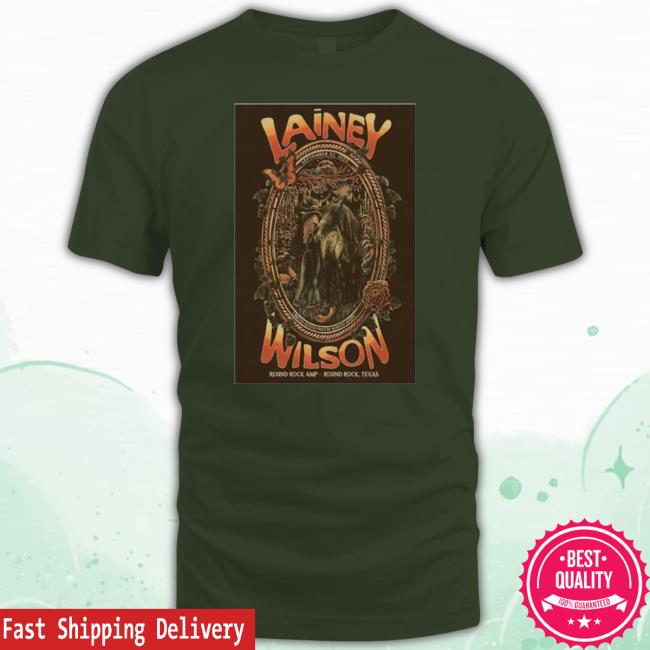 Lainey Wilson Round Rock Amphitheater Sep 22, 2023 Poster Hoodie