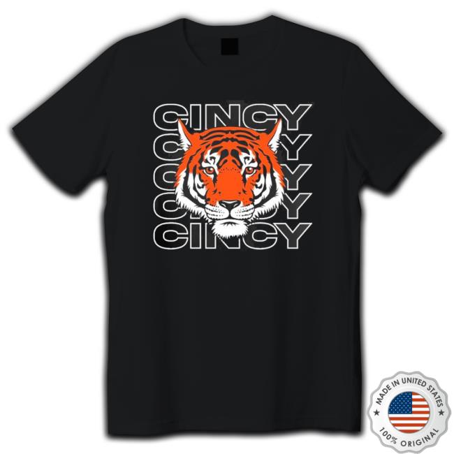 Bengal Tiger Cincy Black Sweaters Bengal Tiger Cincy Black Shirts