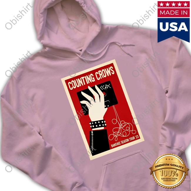 Official Counting Crows Banshee Season Tour 2023 Hoodie