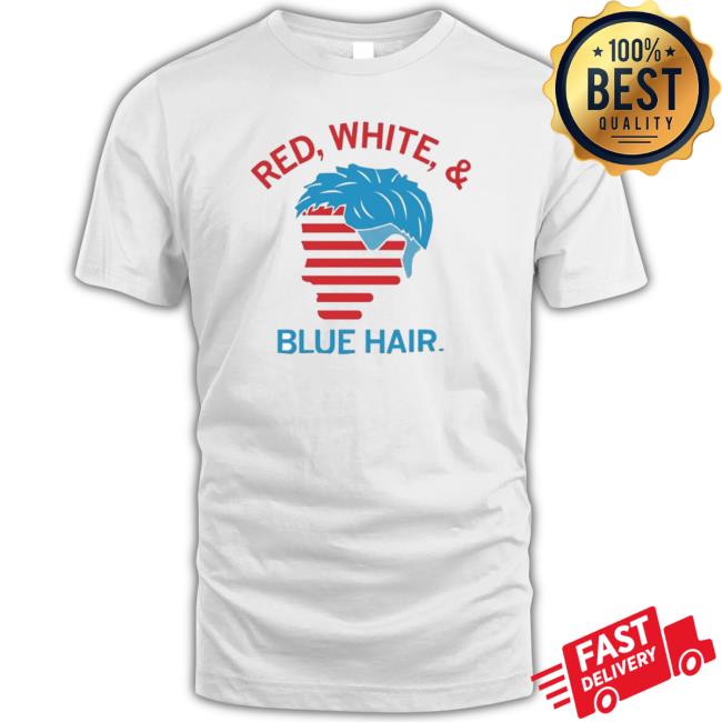 Official Premium Red White & Blue Hair 2023 Sweatshirt