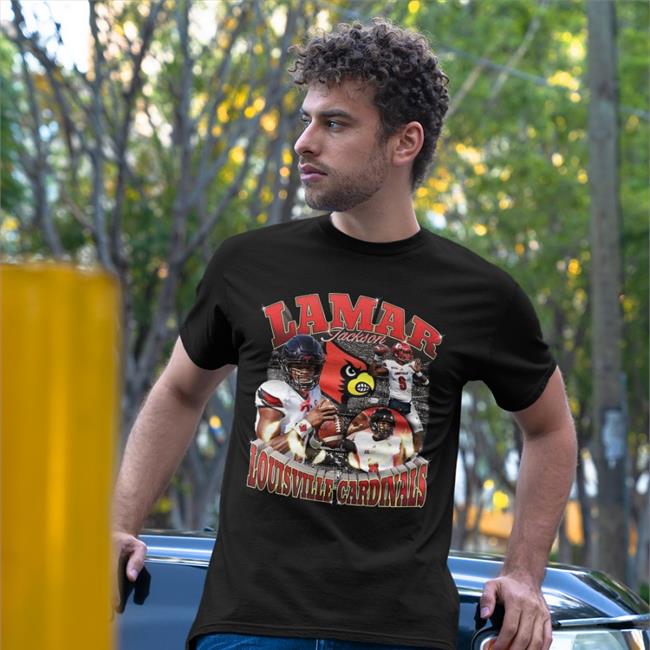 Lamar Jackson Louisville T Shirts