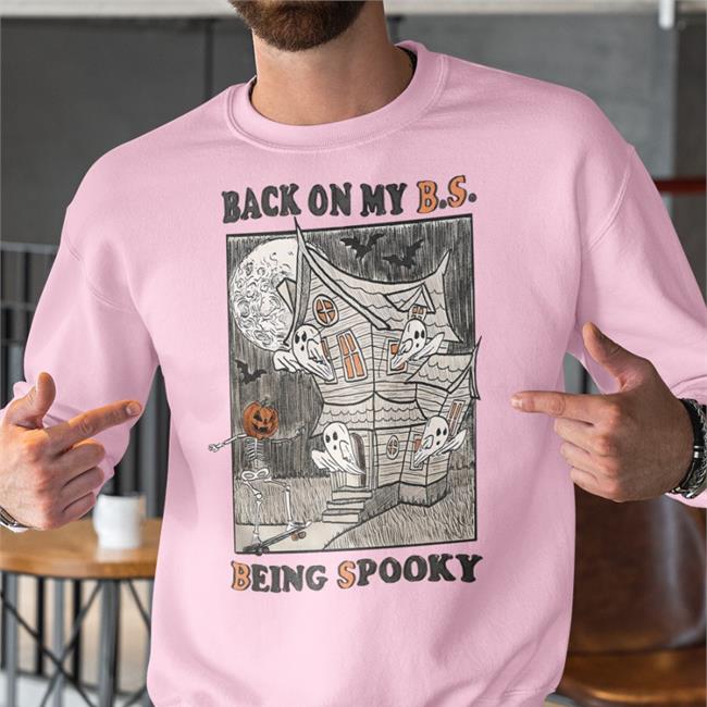 Jmcguires Back On My Bs Being Spooky Shirt Jmcgg Back On My Bs Being Spooky Hoodie Justin Jmcguires