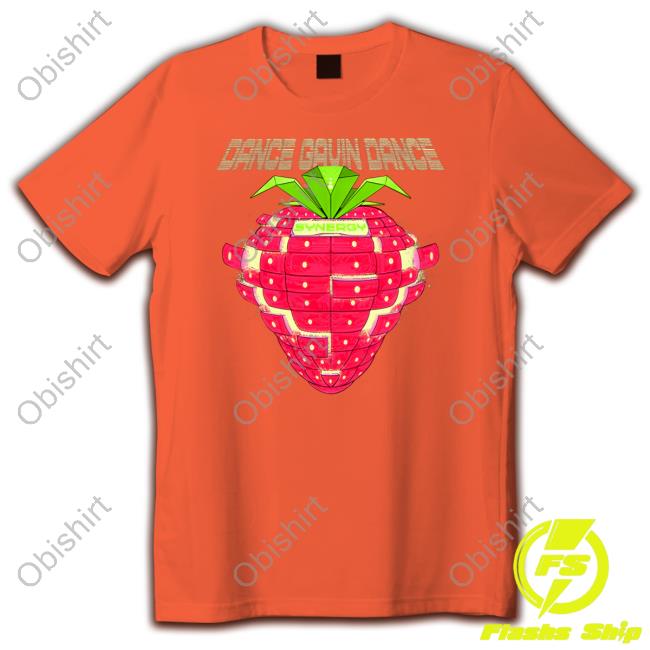 Dance Gavin Dance Merch Synergy Strawberry Long Sleeve Tee