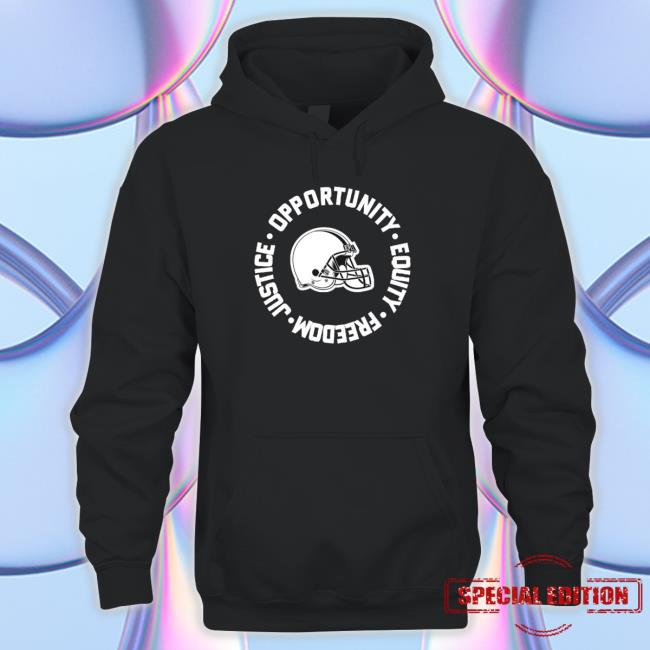 Cleveland Browns Opportunity Equality Freedom Justice Shirt