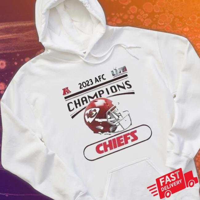 2023 Champions Chiefs Super Bowl Lvii Helmets Crewneck Sweatshirt