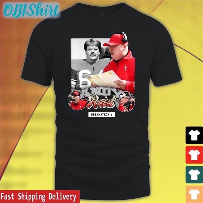 Travis Kelce Wearing Andy Reid Shirt