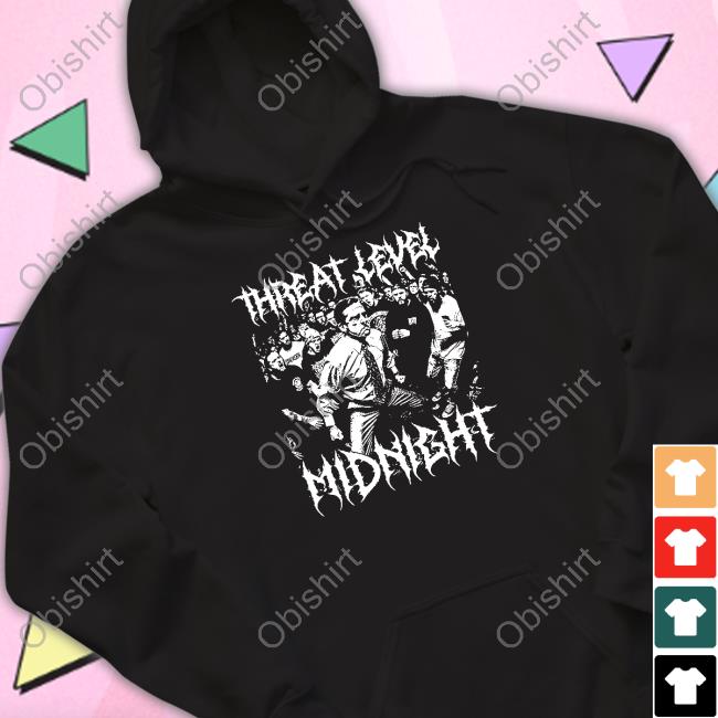 Official Threat Level Midnight Hoodie Shithead Steve Store