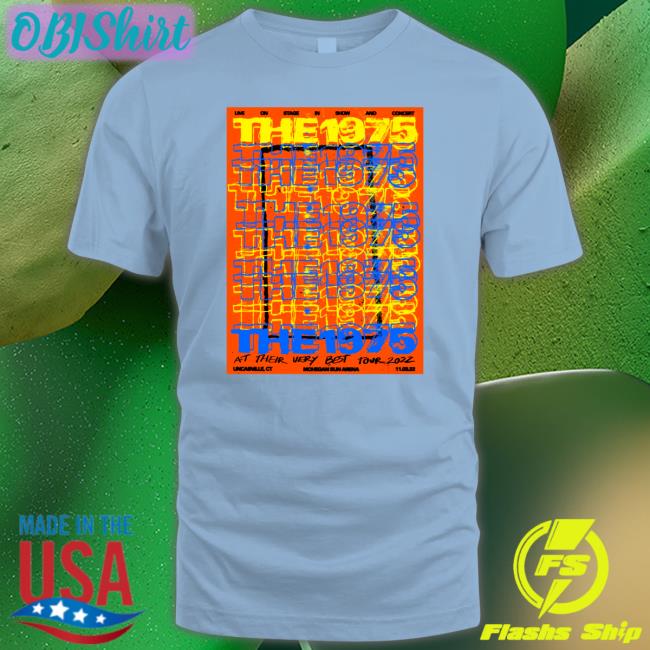 The 1975 At Their Very Best Tour 2022 Tee Shirt