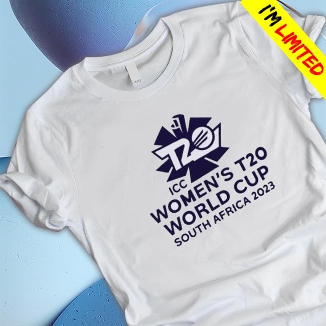 Official Icc Women’S T20 World Cup South Africa 2023 Shirt