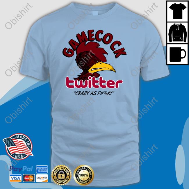 Gamecock Twitter Crazy As Fuck Hoodie Jacksonville