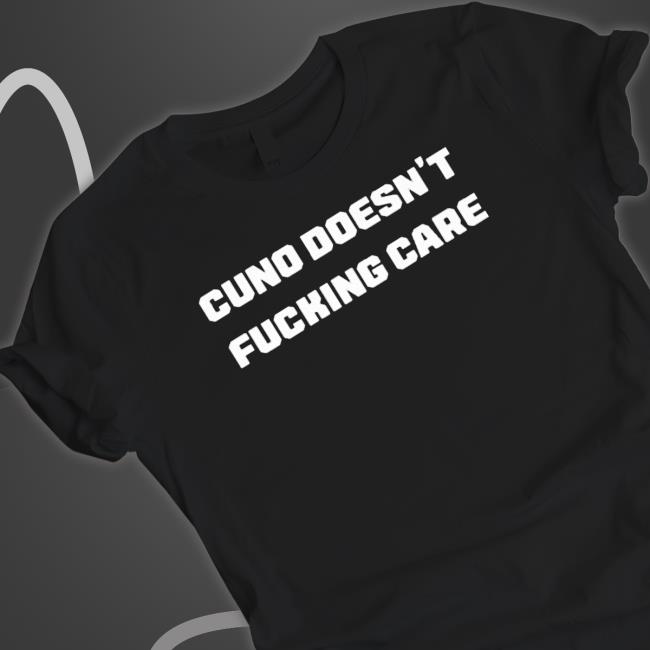 Cuno Doesn’T Fucking Care Crewneck Sweatshirt
