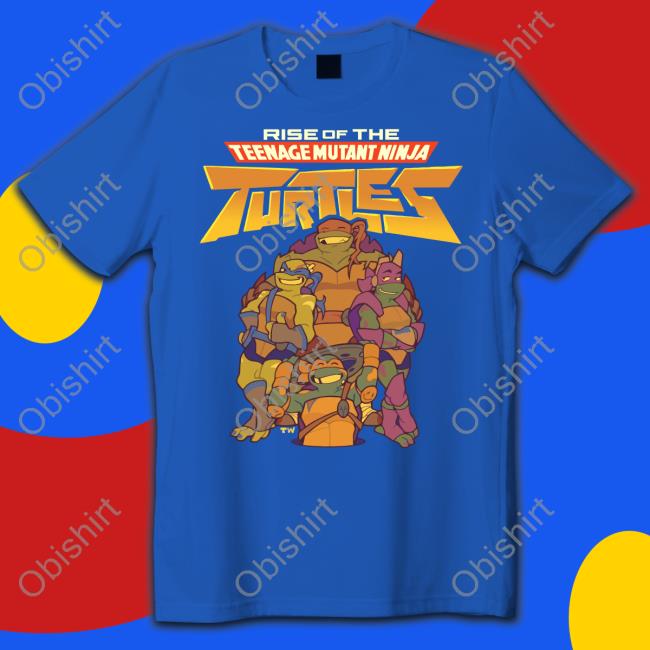 Rise Of The Teenage Mutant Ninja Turtles T Shirt Time Woods