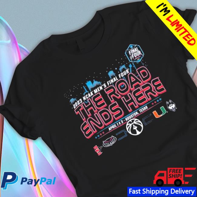 Ncaa Men’S Final Four The Road And Here 2023 Shirt