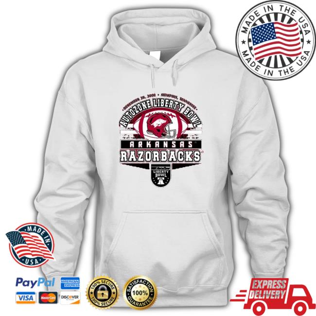 Arkansas Razorbacks 2022 Autozone Liberty Bowl T-Shirt Arkansas Razorbacks 2022 Autozone Liberty Bowl T-Shirt