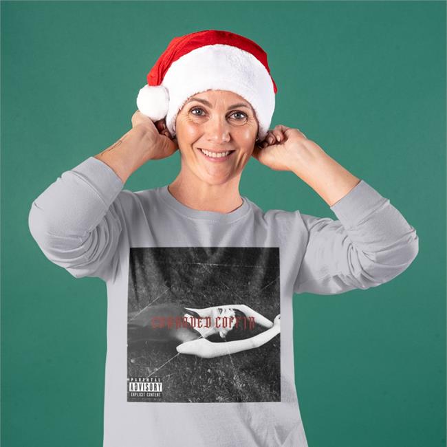 White Chrissysfilms Corroded Coffin Debut Album Cover Shirt