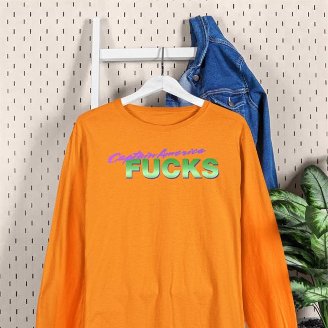 Captain America Fucks T Shirt
