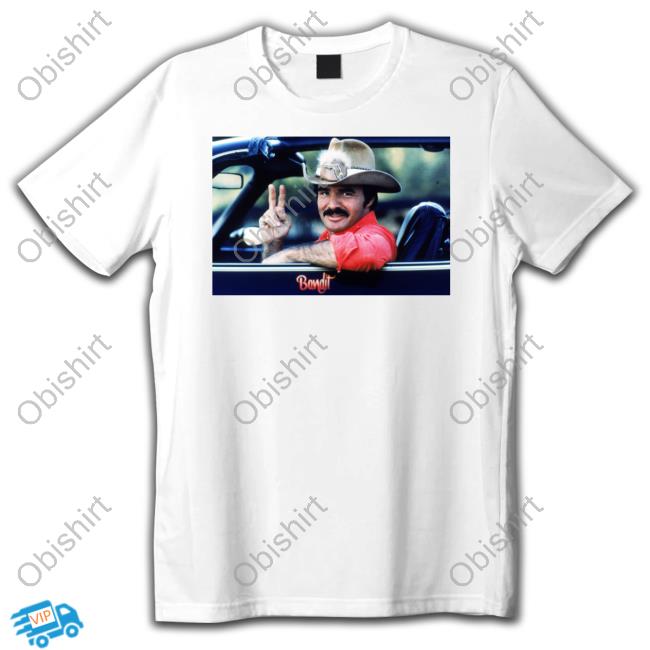 Gardner Minshew Burt Reynolds In Smokey And The Bandit Greeting T Shirts