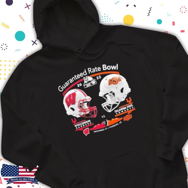 Official Wisconsin Vs Osu Guaranteed Rate Bowl 2022 Matchup Classic Shirt Official Wisconsin Vs Osu Guaranteed Rate Bowl 2022 Matchup T-Shirt