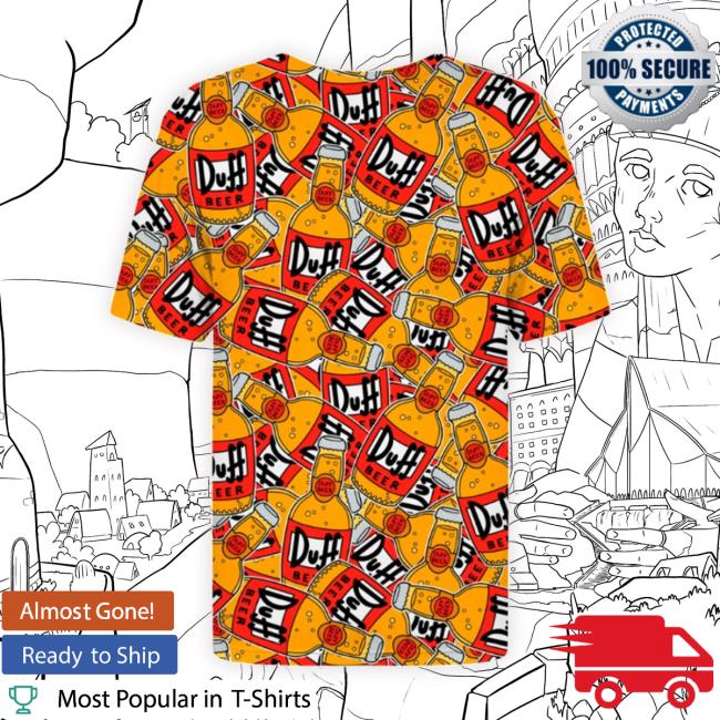 Duff Beer Bottle Classic Shirt Duff Beer Bottle T-Shirt